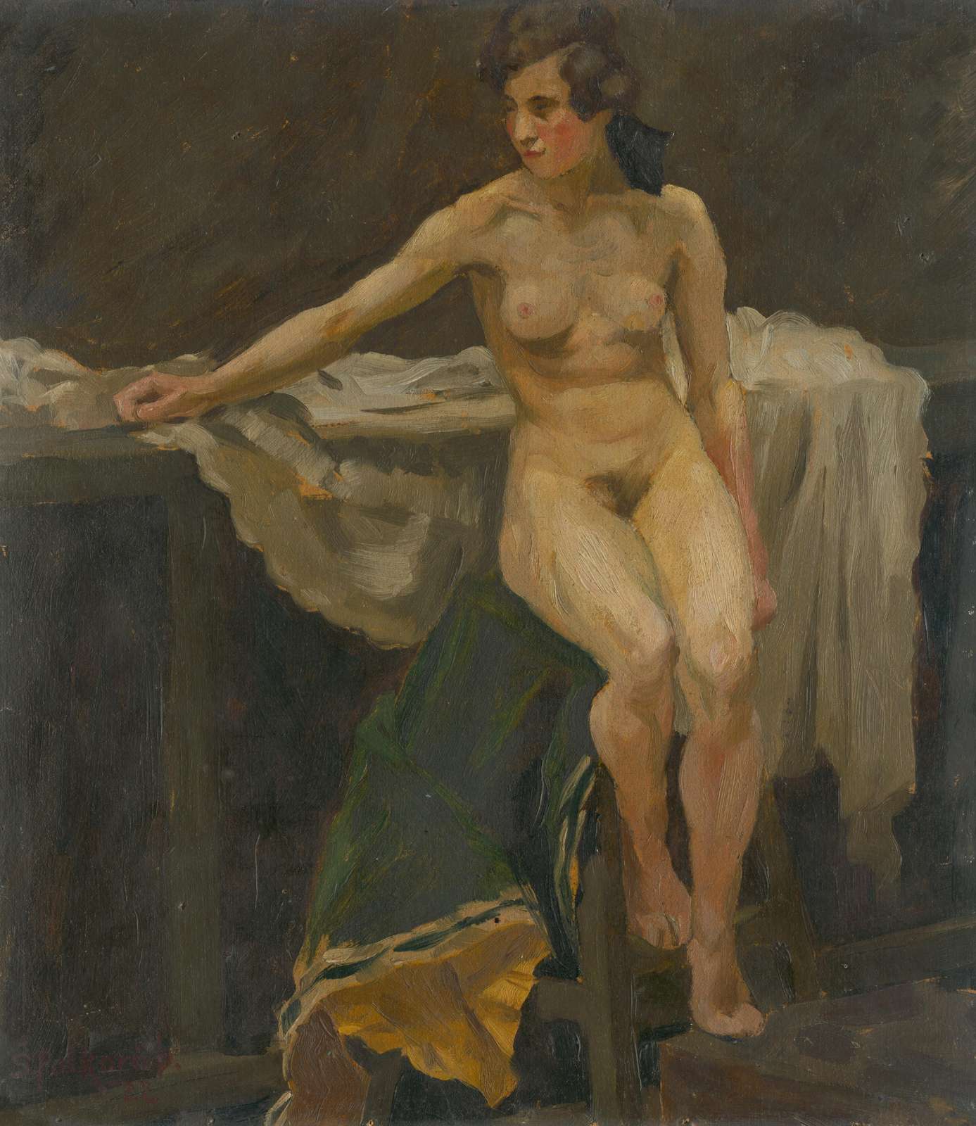 Classic Nude Study Wall Art