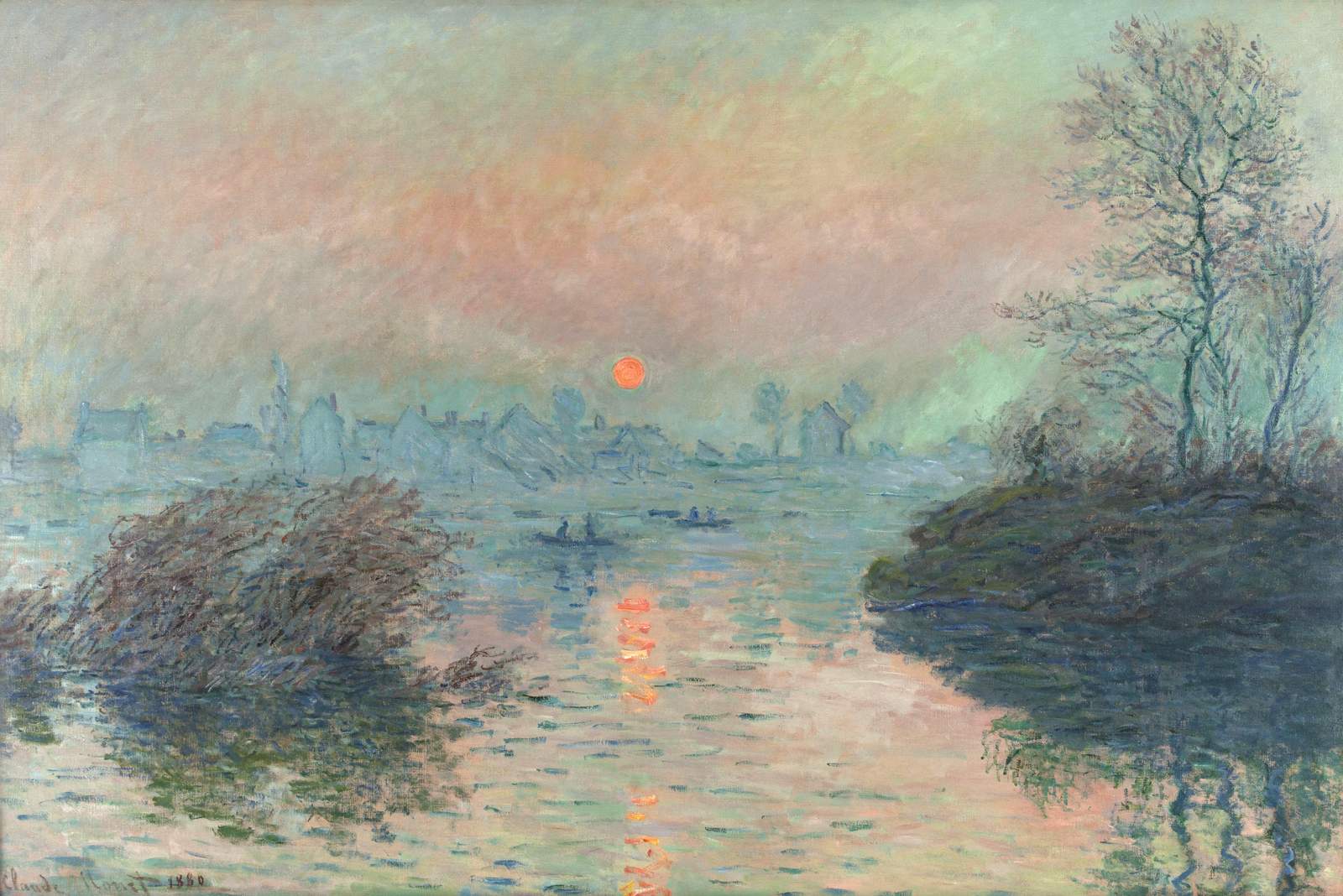Impressionist Sunrise Serenity Wall Art