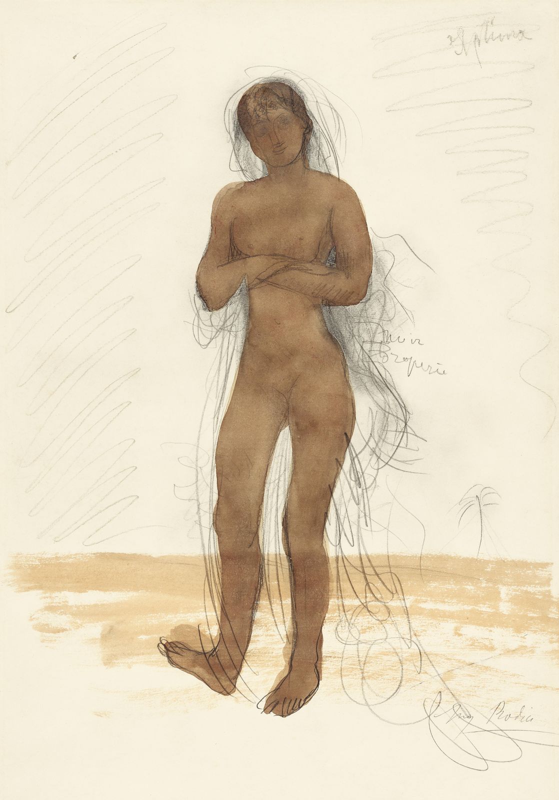 Ethereal Nude Beach Study Wall Art