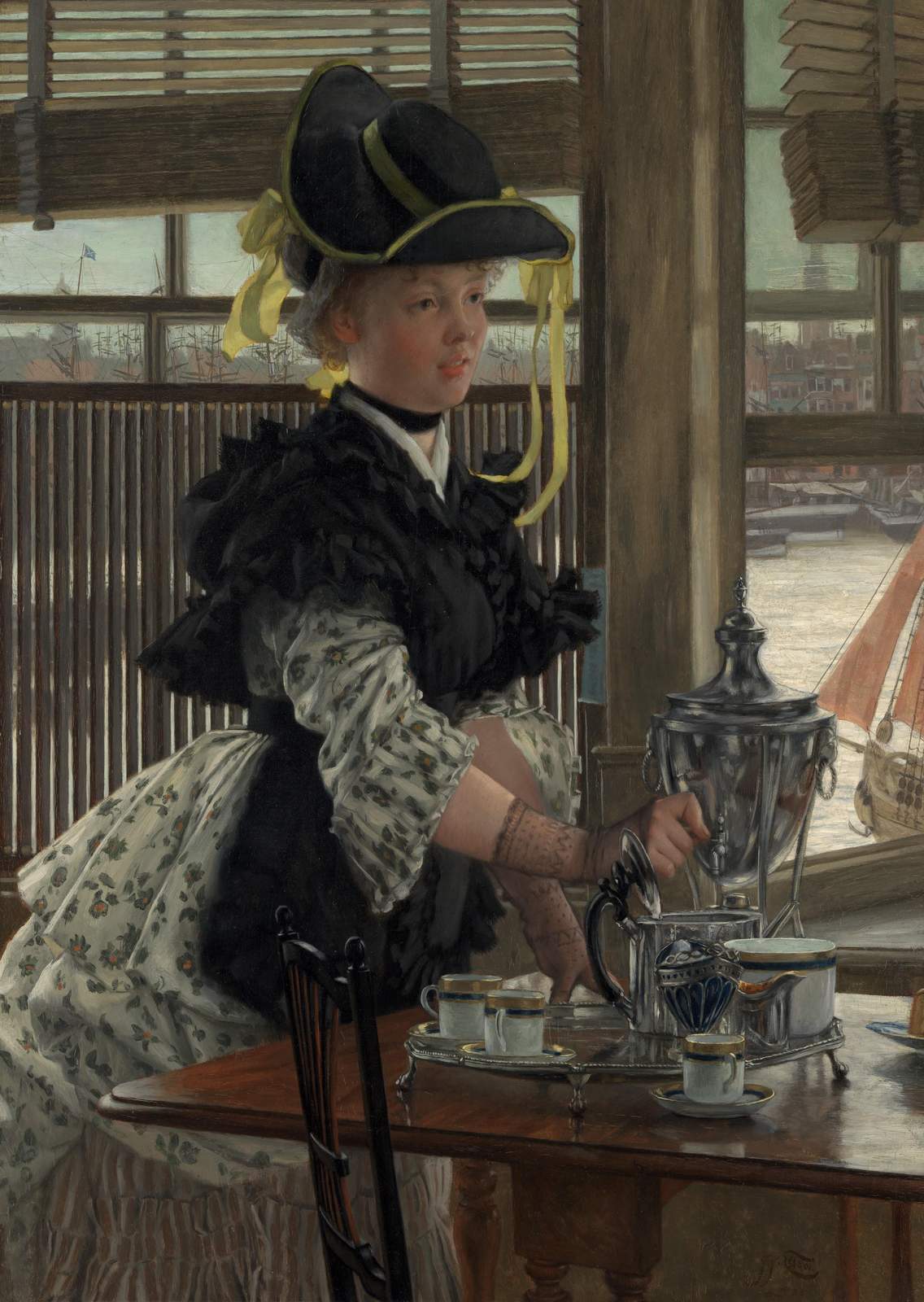 Elegant Victorian Tea Time Wall Art