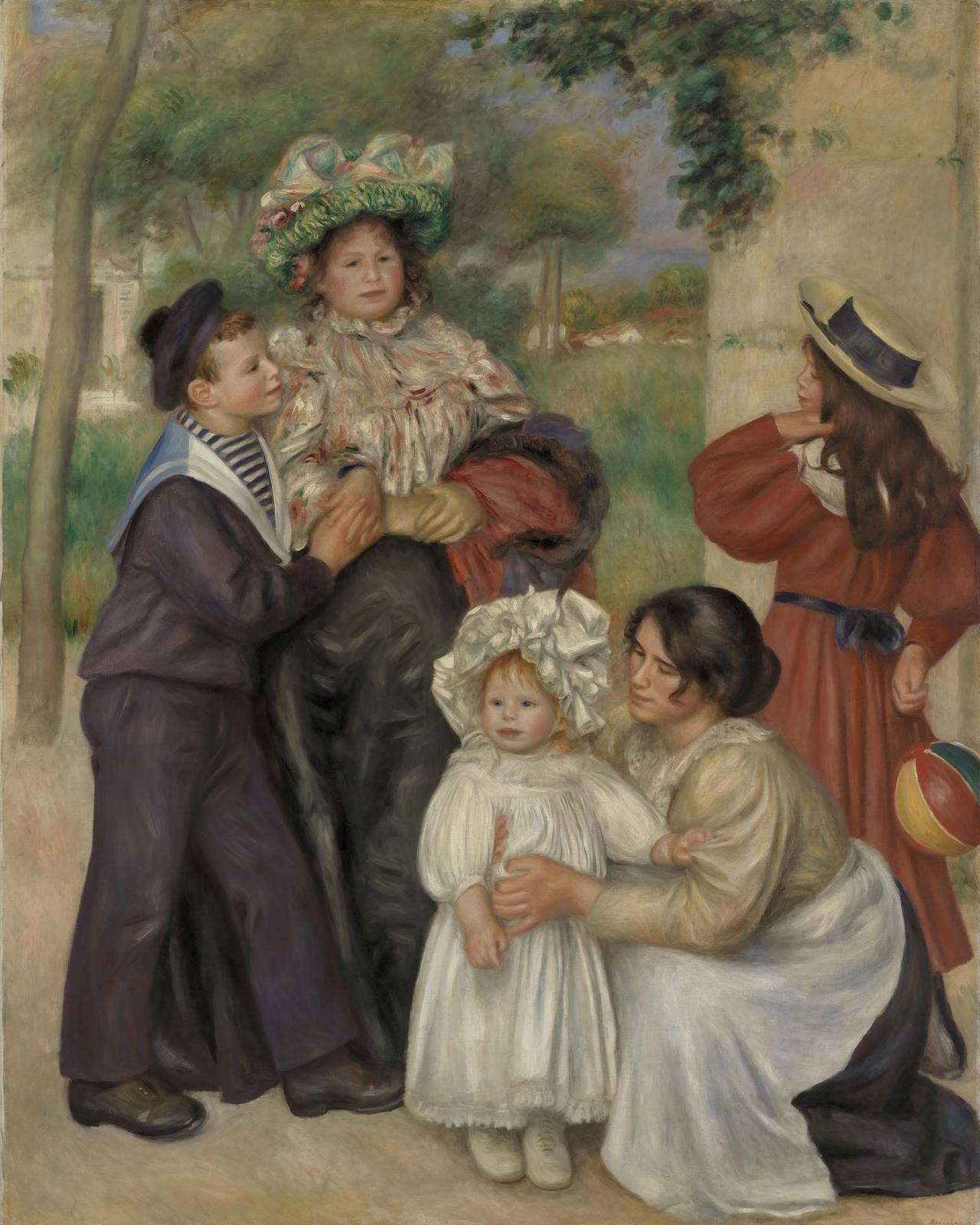 Renoir Family Portrait Impressionist Wall Art