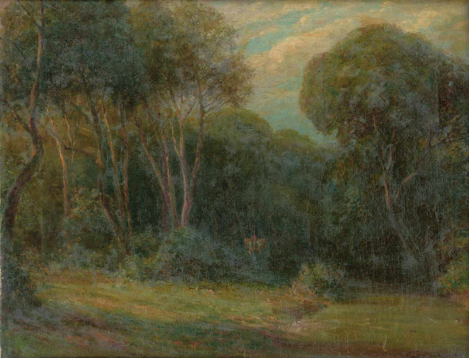 Serene Forest Pathway Wall Art