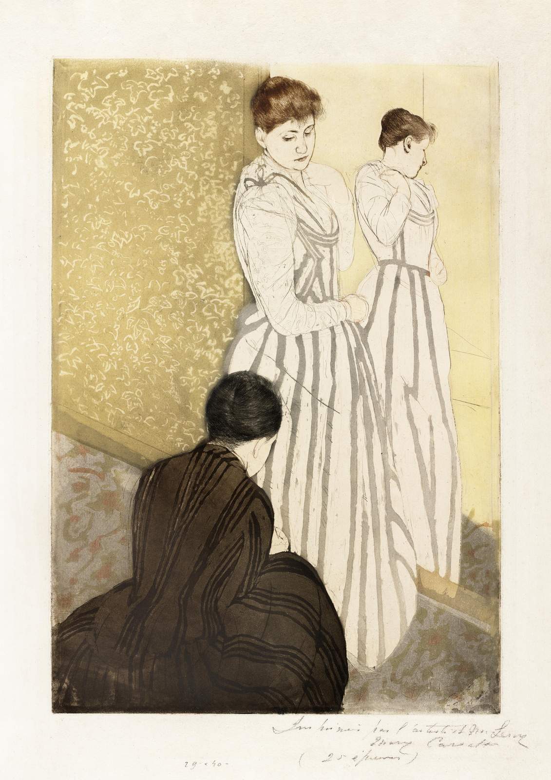 Impressionist Fashion Scene Wall Art