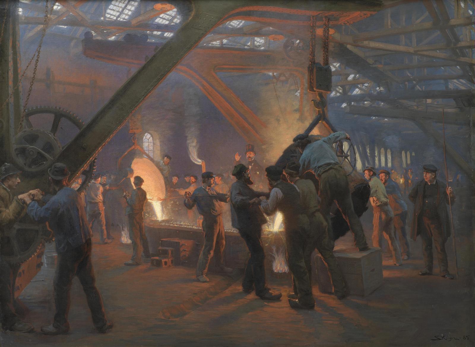 Industrial Forge Power Wall Art