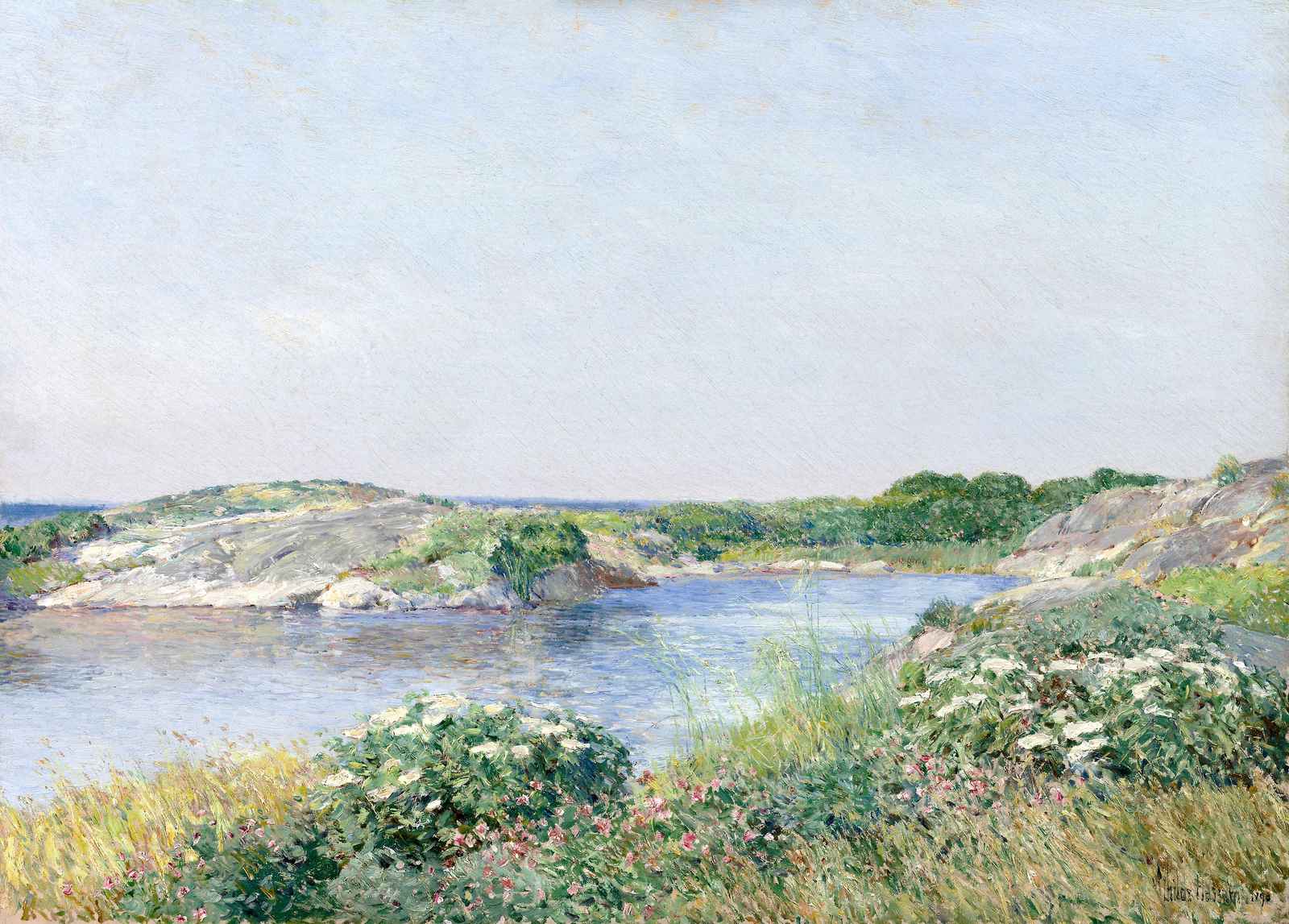 Tranquil Waters Coastal Landscape Wall Art