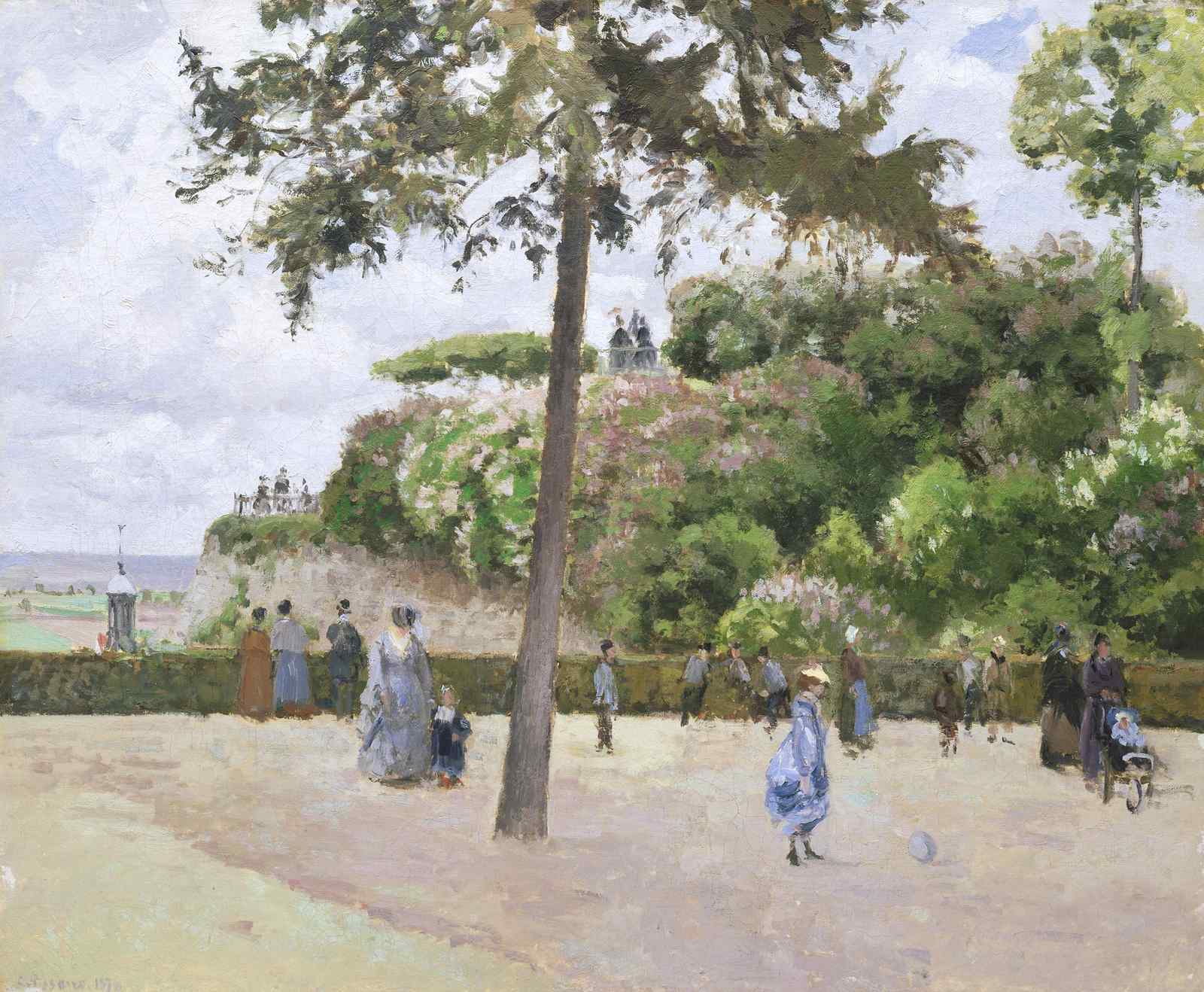 Impressionist Garden Stroll Wall Art