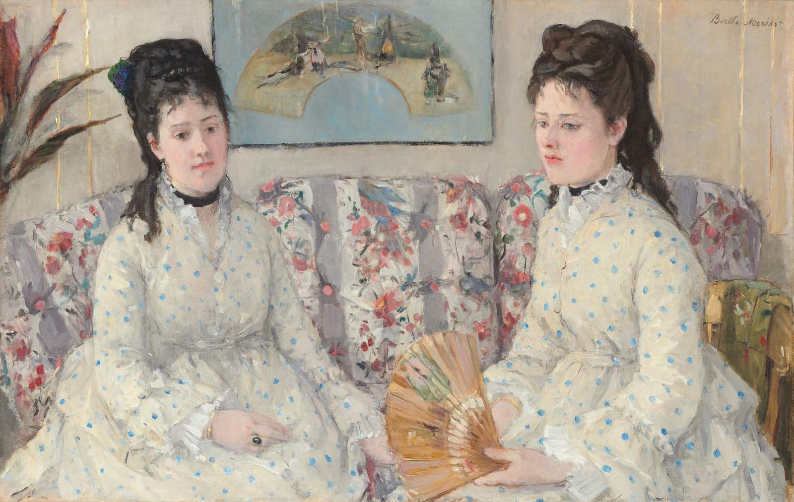 Elegant Victorian Women Portrait Wall Art