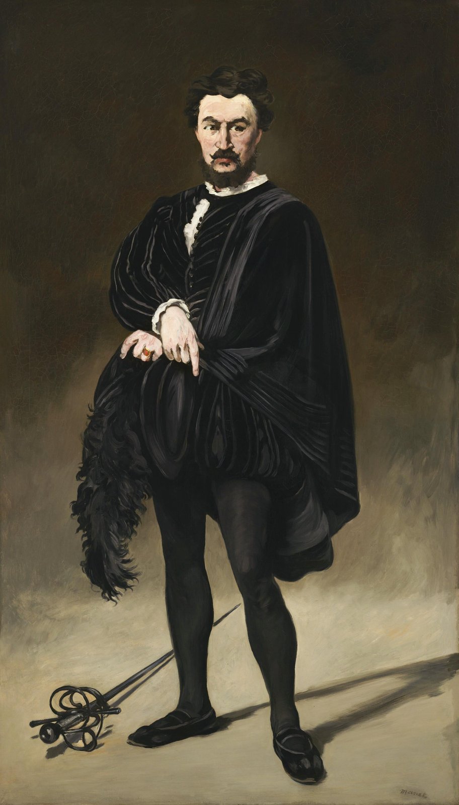 Elegant Gentleman Spanish Dancer Wall Art