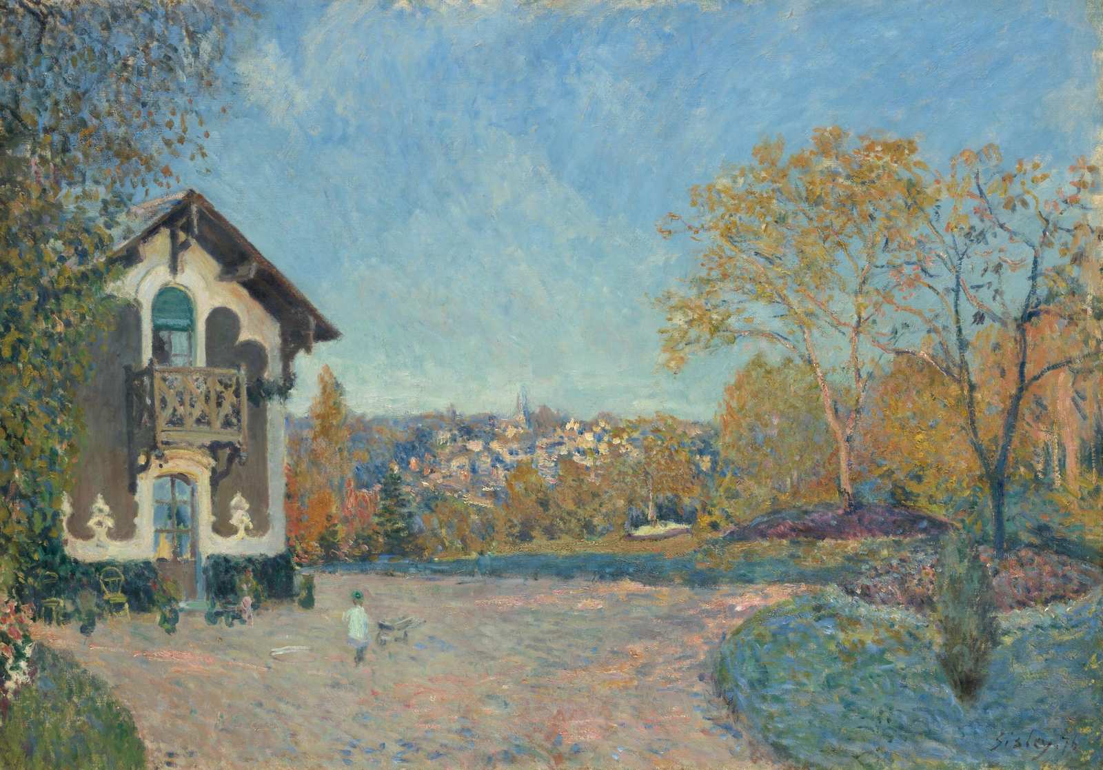 Impressionist Autumn View Wall Art