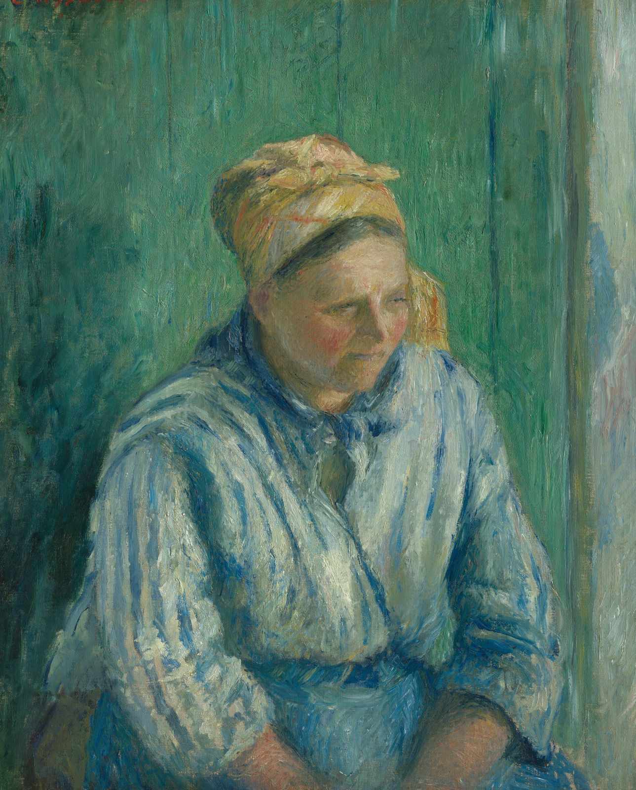 Impressionist Woman Portrait Wall Art