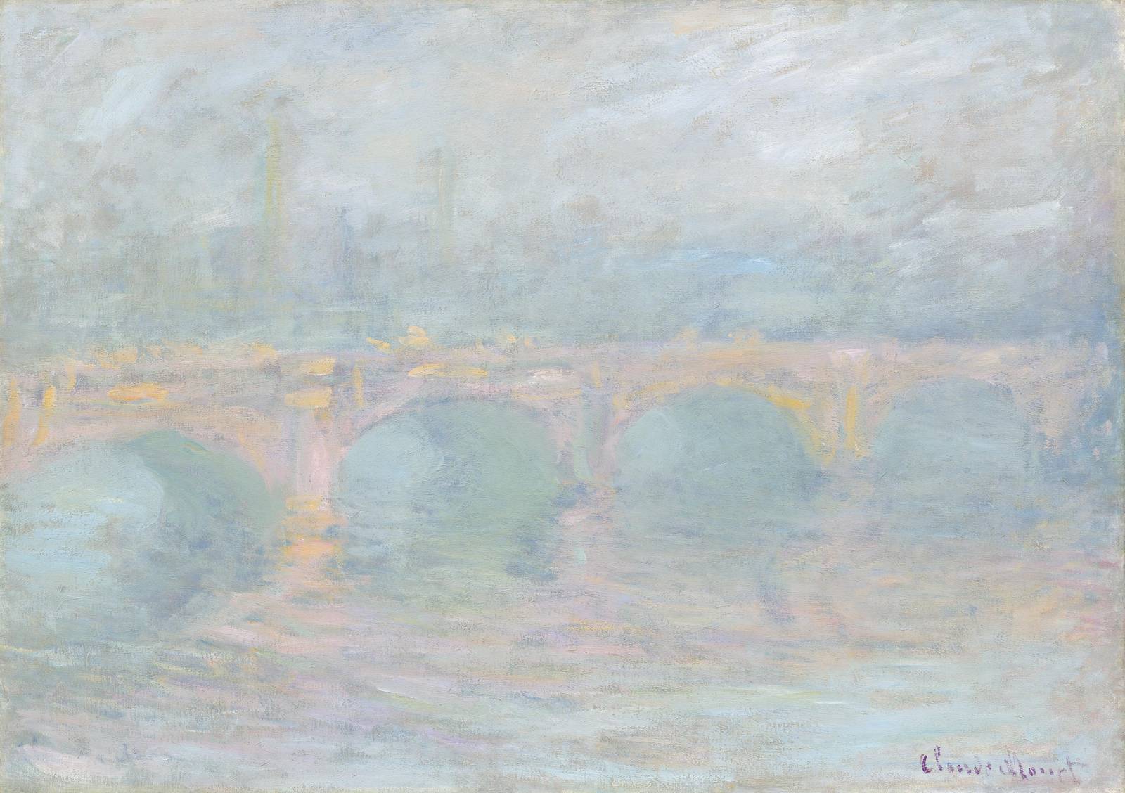 Impressionist Bridge Serenity Wall Art