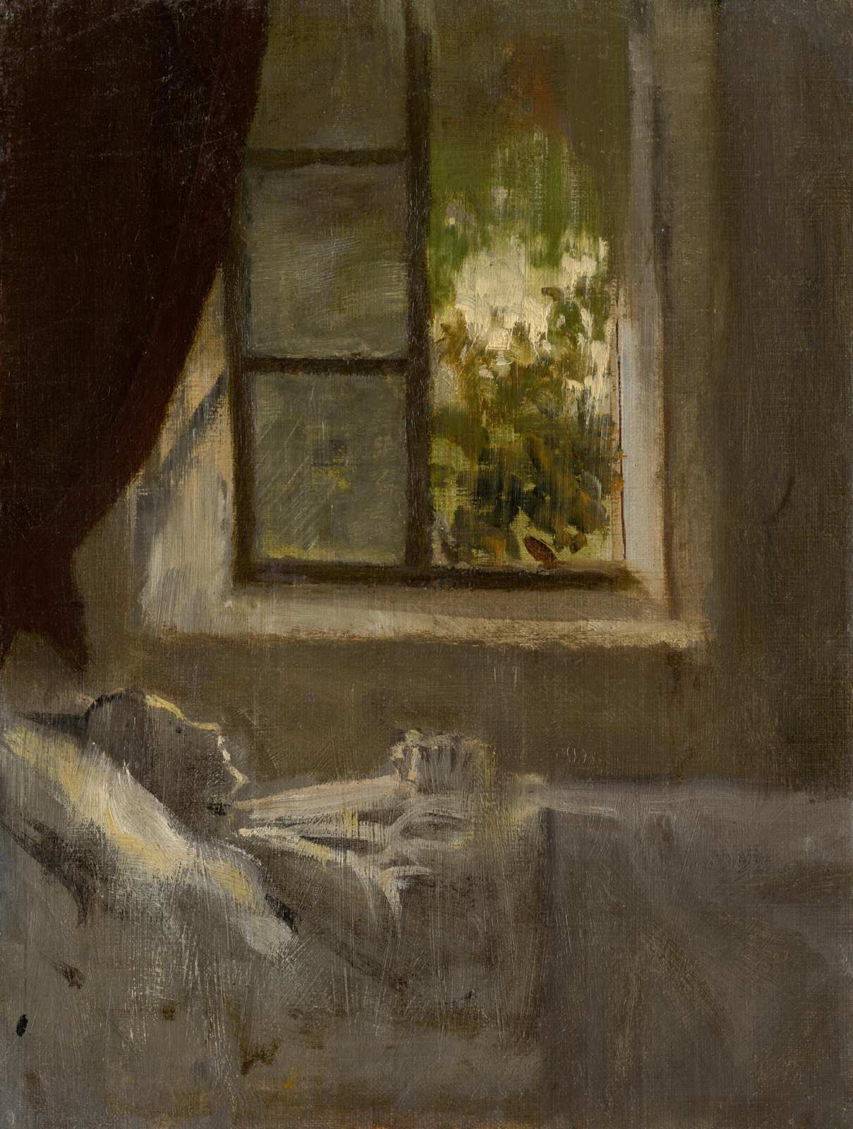 Serene Morning Light Window Wall Art