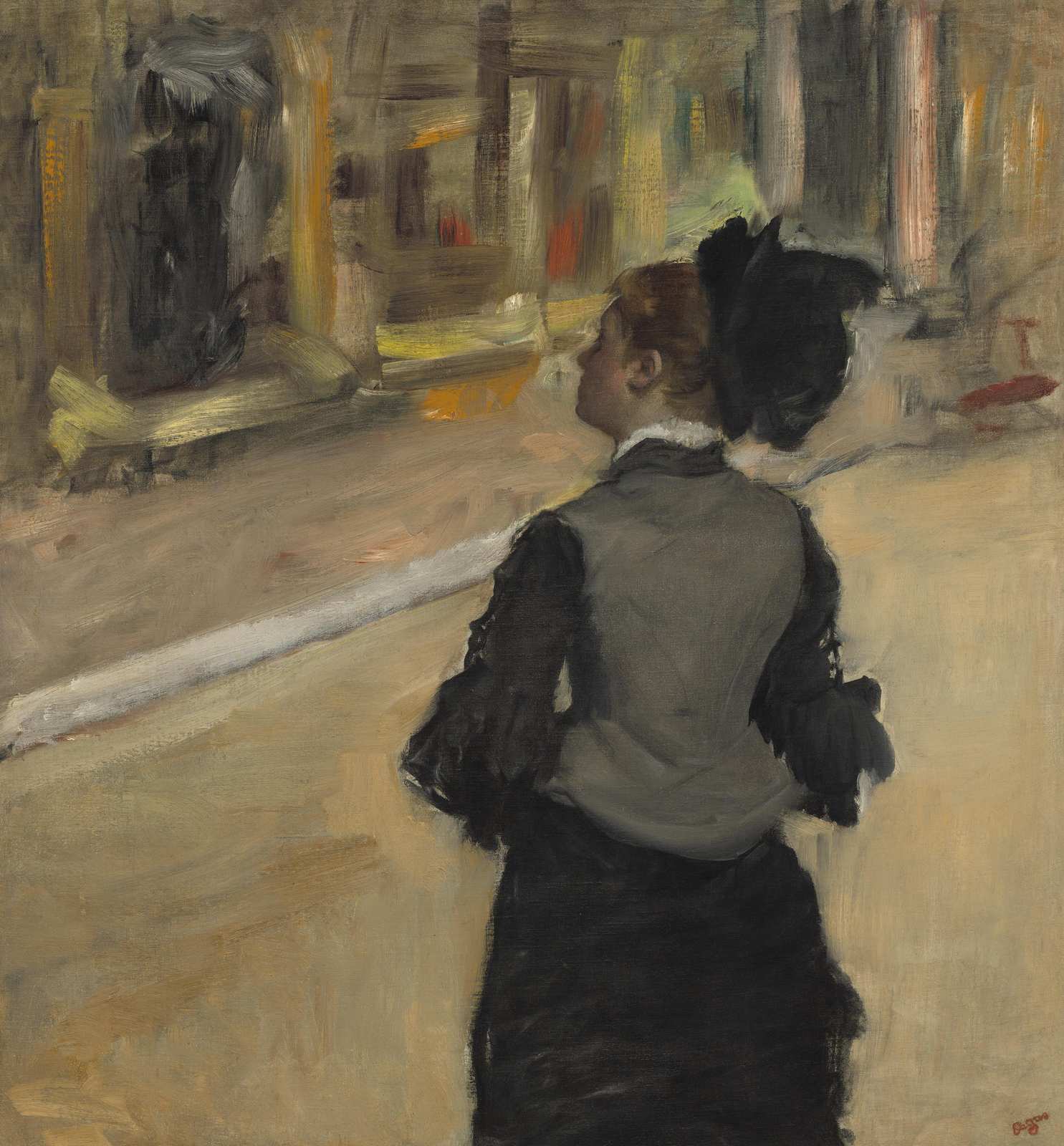 Impressionist Parisian Street Scene Wall Art