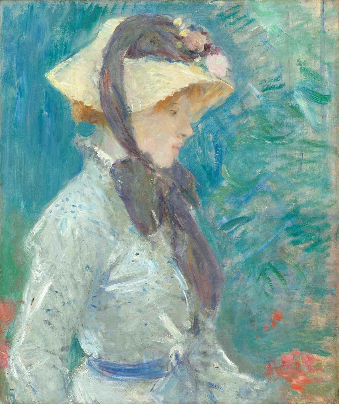 Impressionist Woman Portrait Wall Art