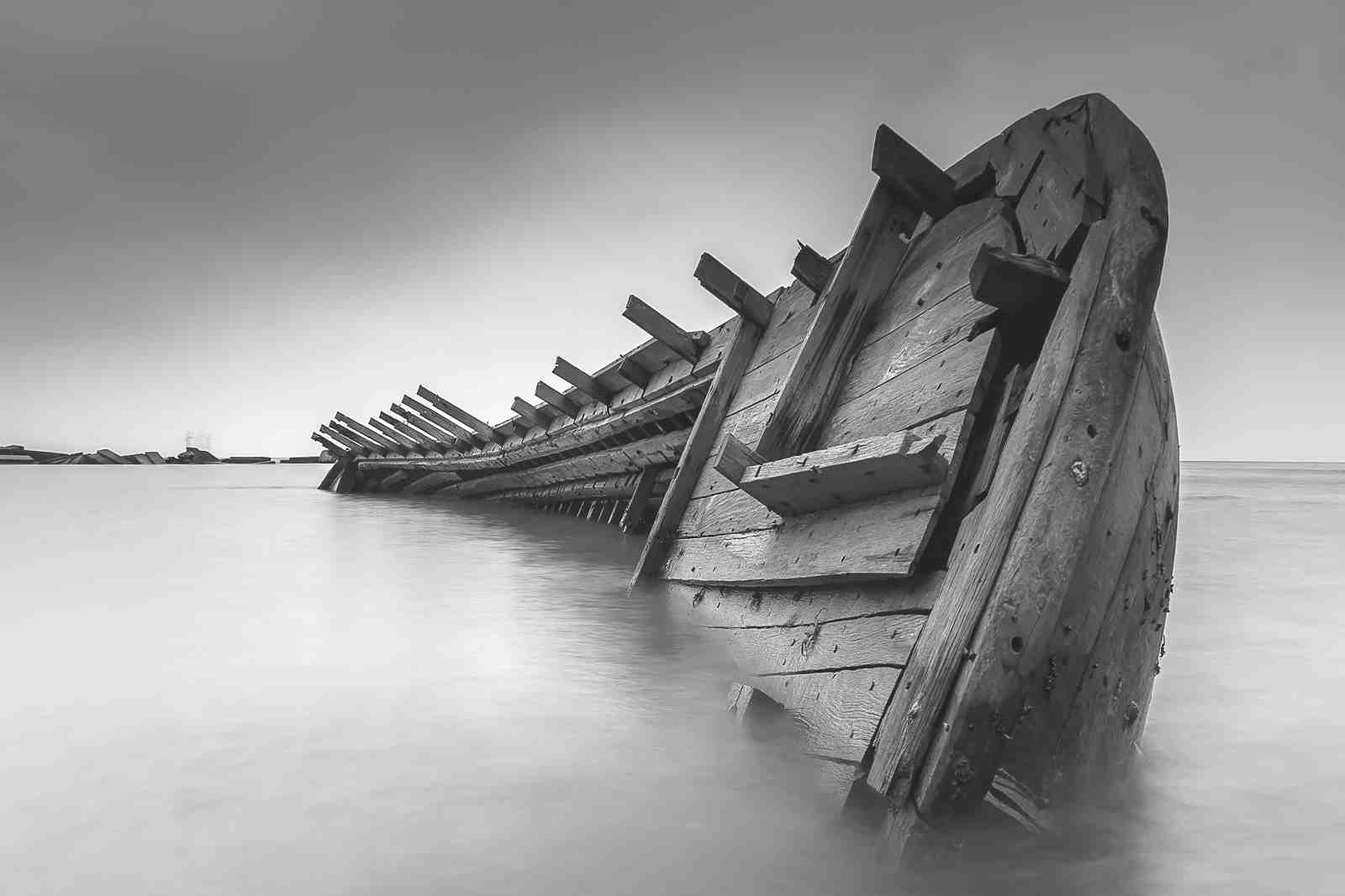 Rustic Shipwreck Coastal Wall Art Wall Art