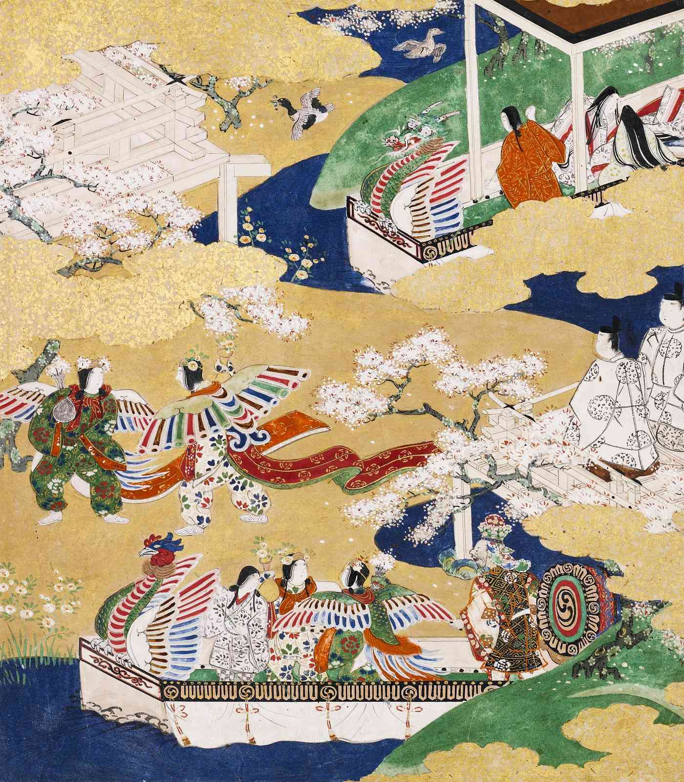 Elegant Japanese Scene Wall Art