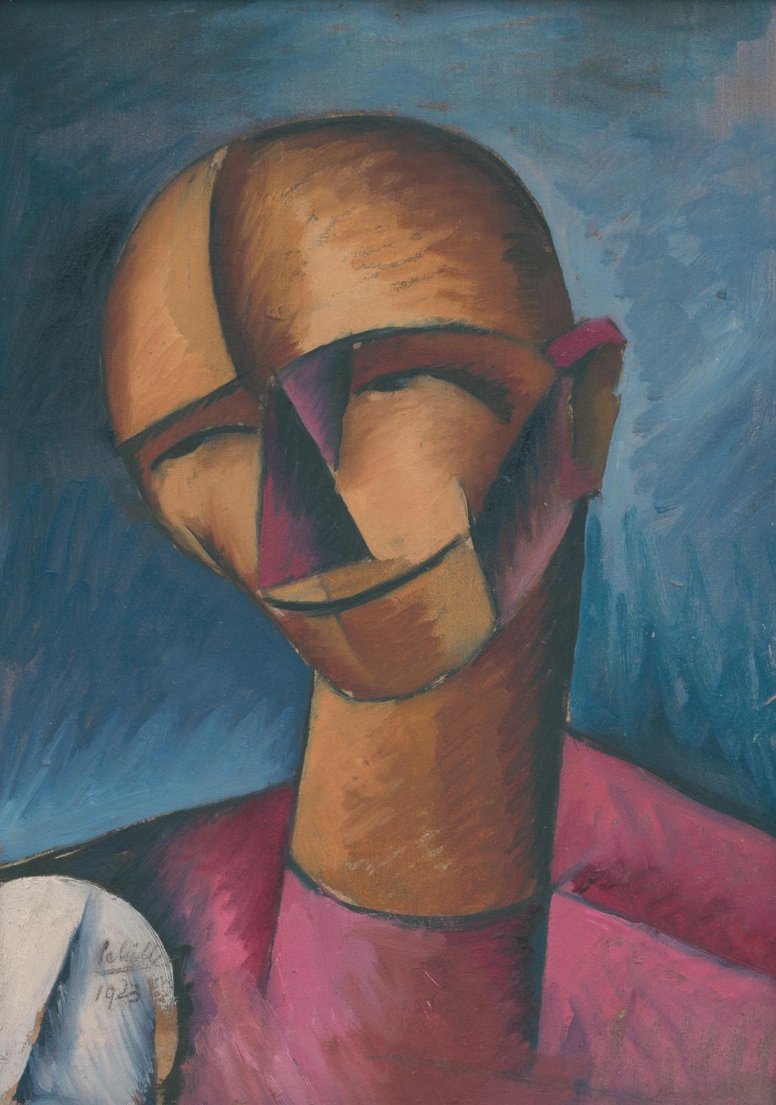 Cubist Portrait Art Wall Art