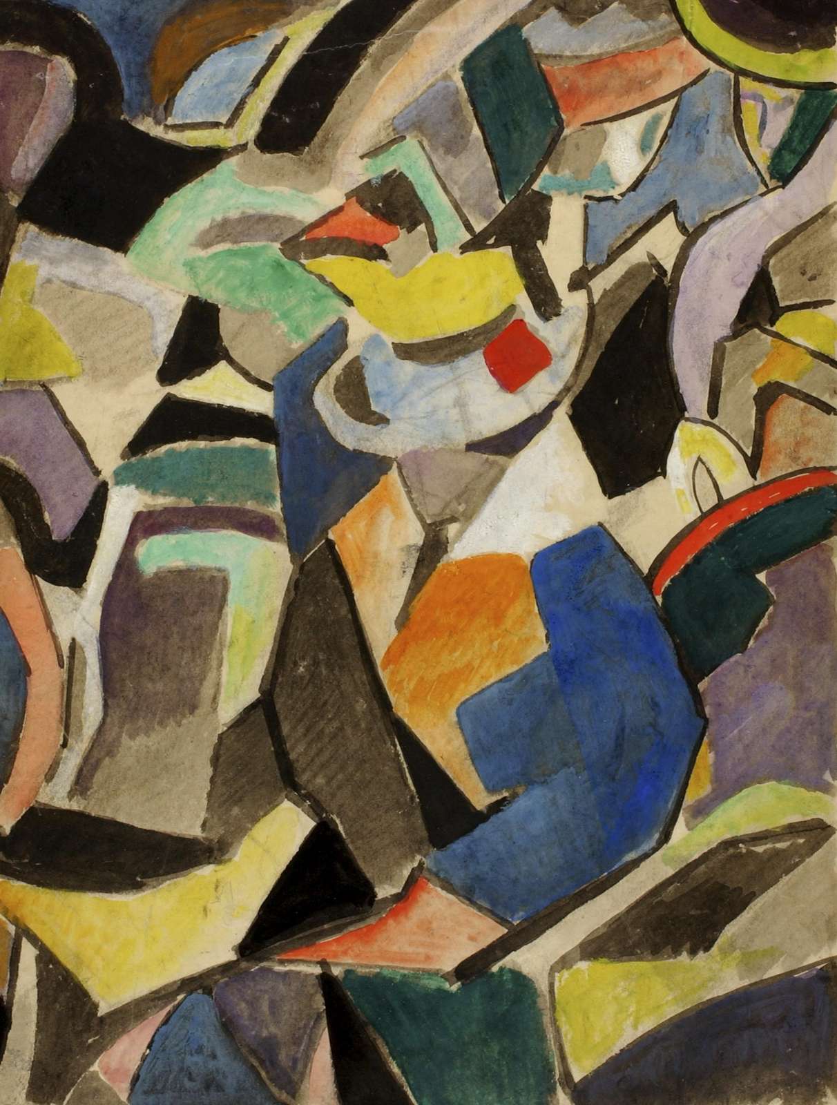 Abstract Geometric Composition Wall Art