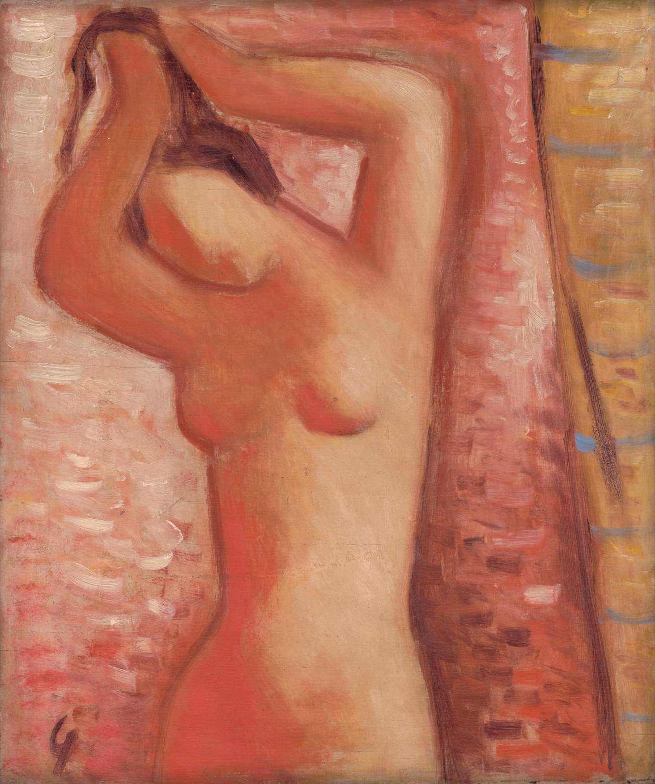 Impressionist Nude Female Form Wall Art