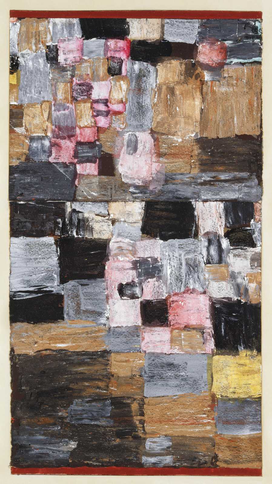 Textured Abstract Geometric Wall Art