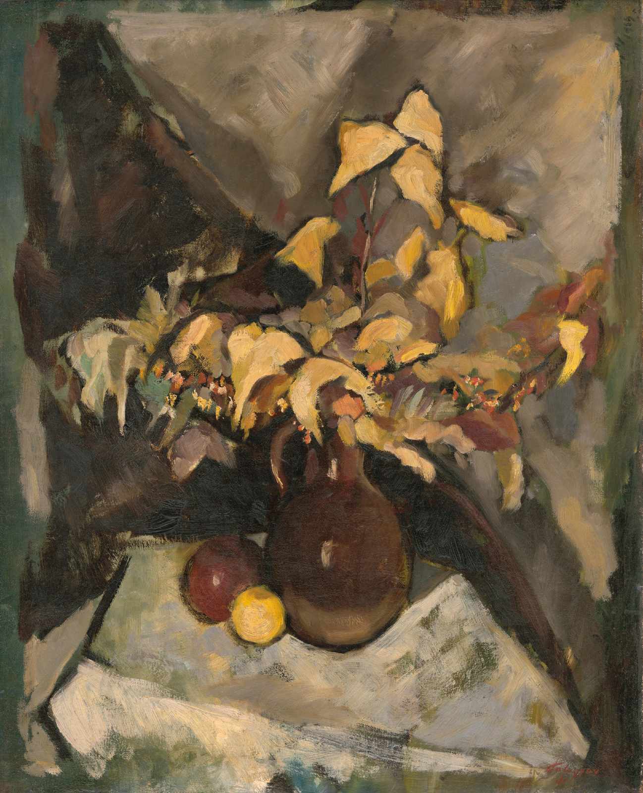Autumn Harvest Still Life Wall Art