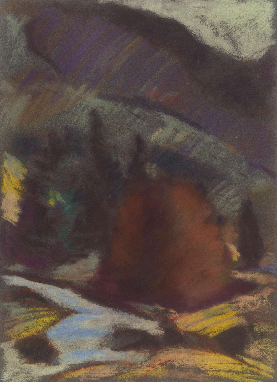 Abstract Landscape Pastel Wall Art