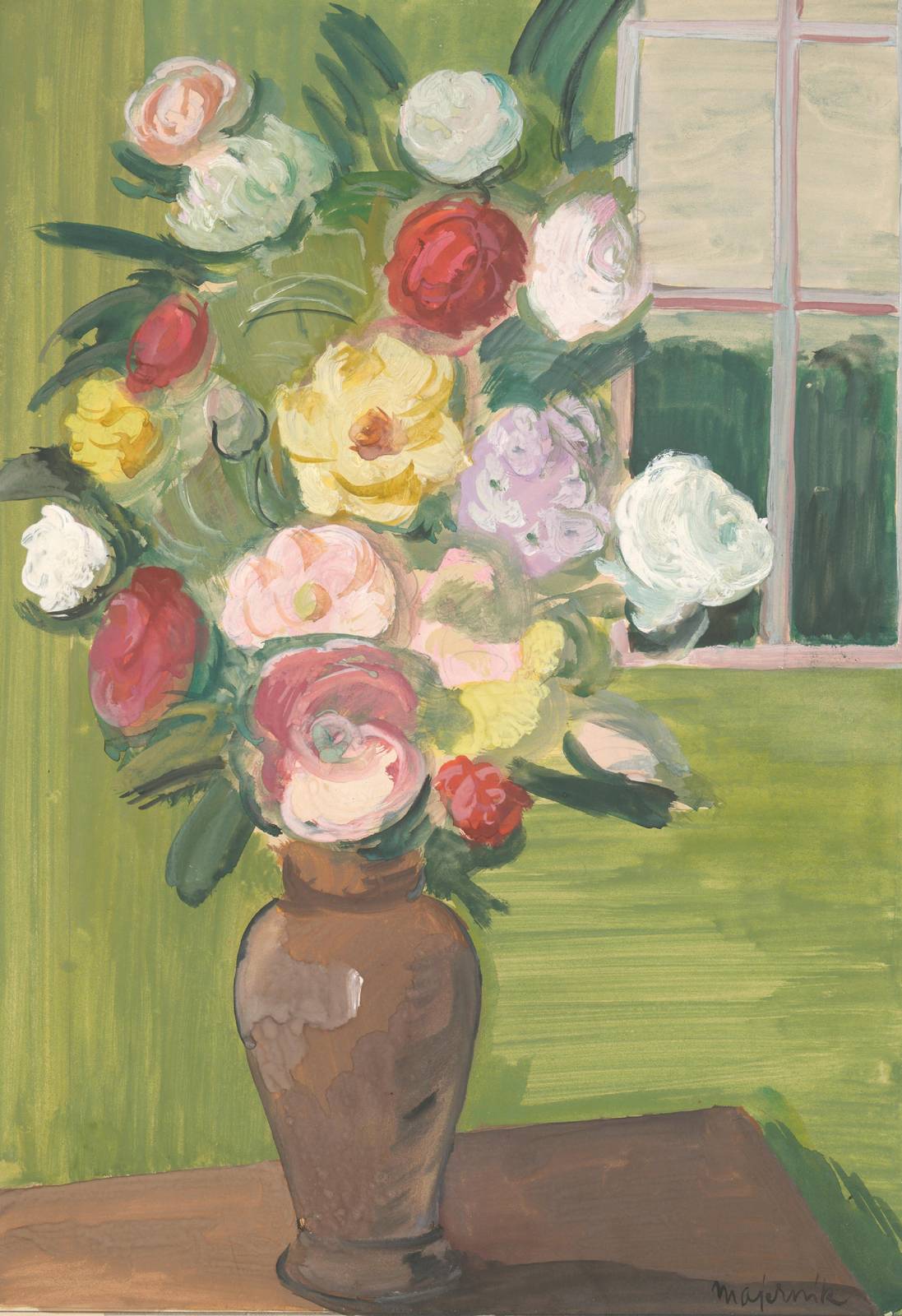 Vibrant Floral Still Life Wall Art