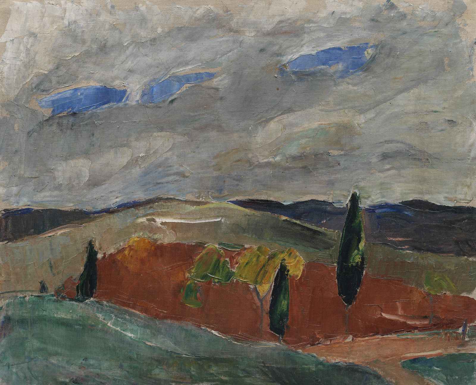 Dramatic Landscape Impressionist Wall Art