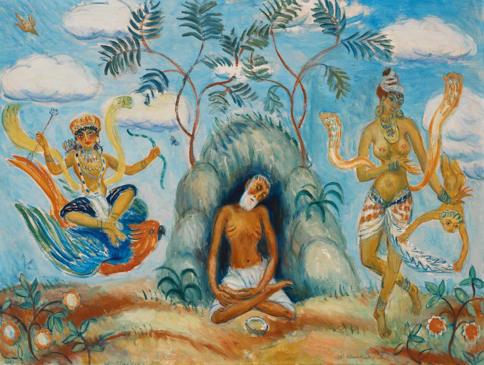 Spiritual Journey Mythology Art Wall Art