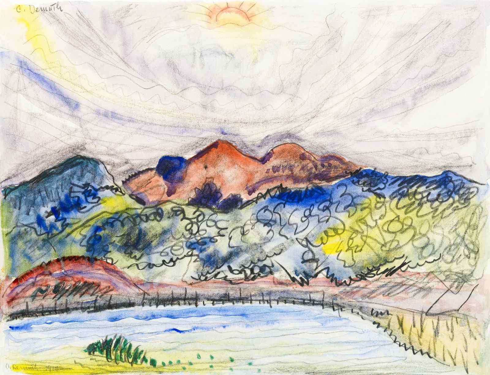 Impressionistic Landscape Wall Art
