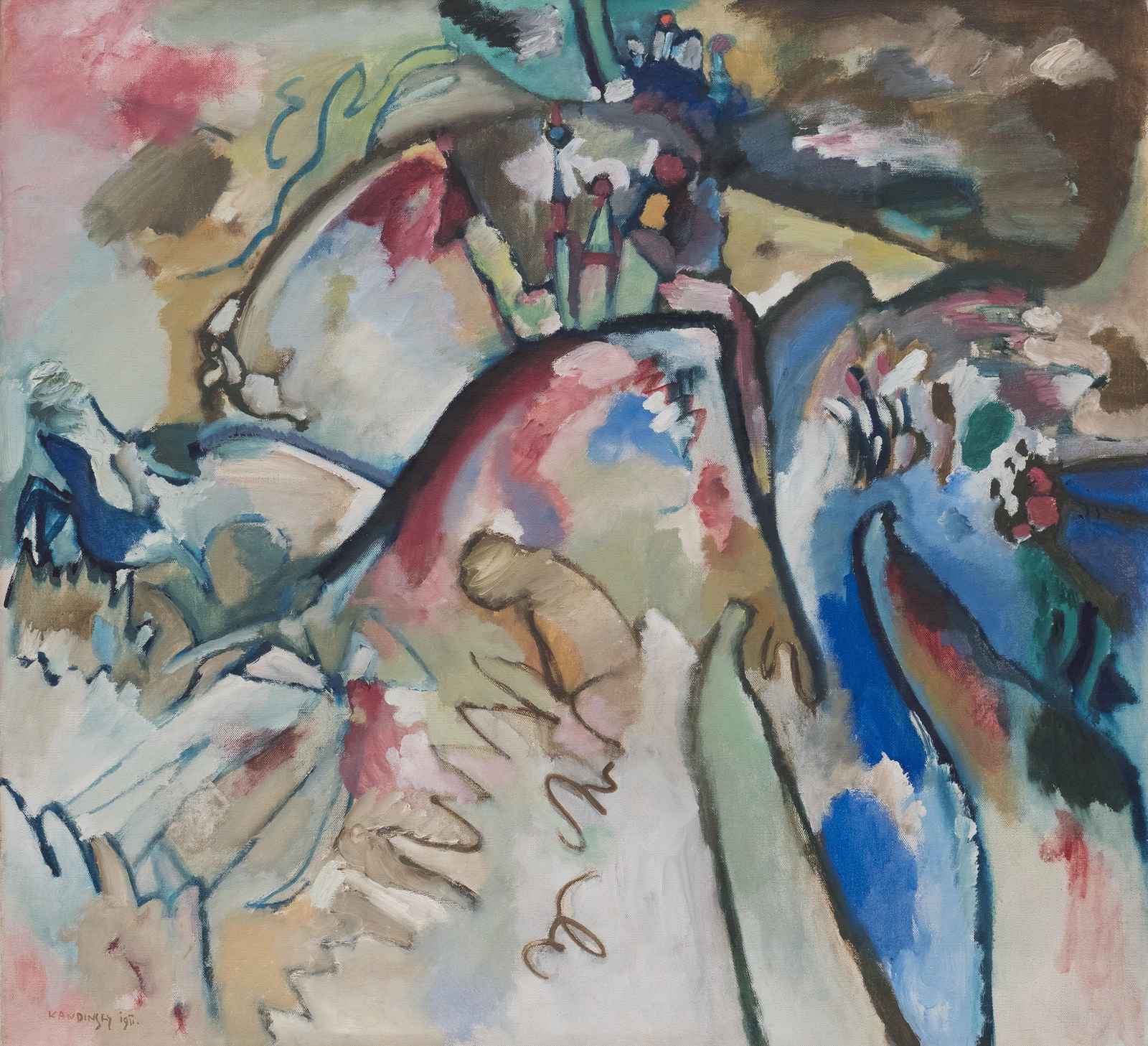 Abstract Horses & Color Dynamics Wall Art
