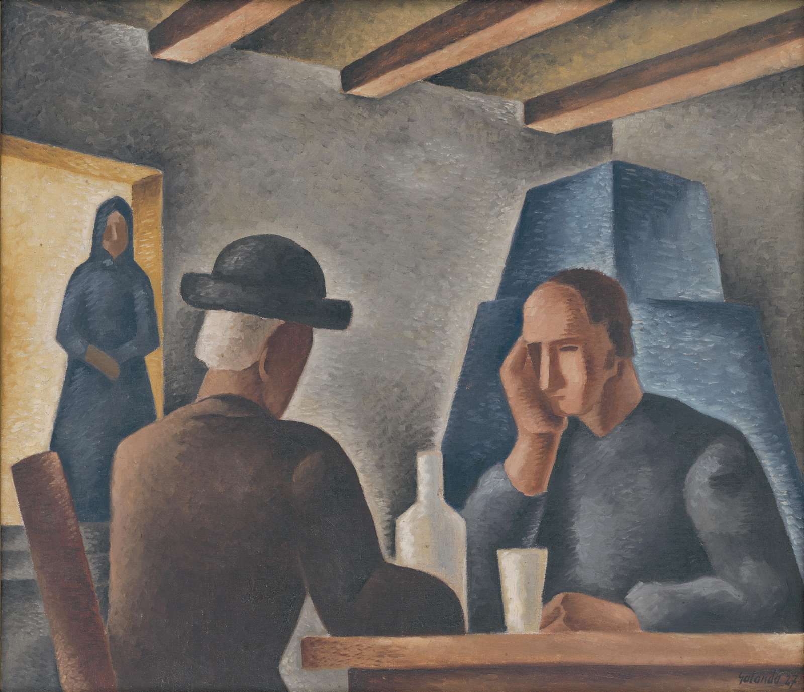 Intriguing Figures Still Life Wall Art
