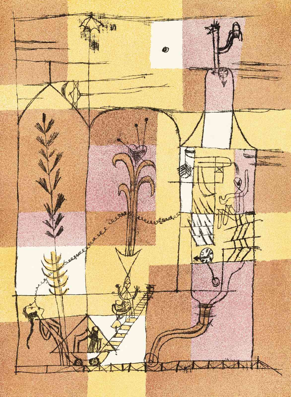 Whimsical Geometric Figures Wall Art