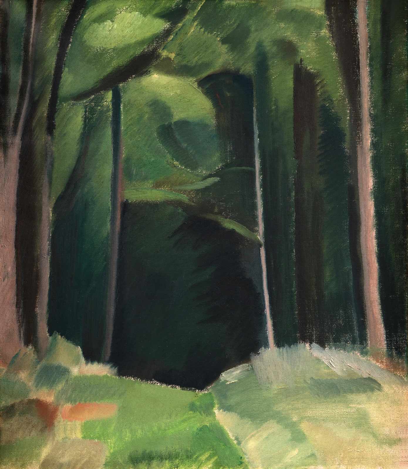 Enchanting Forest Abstract Art Wall Art