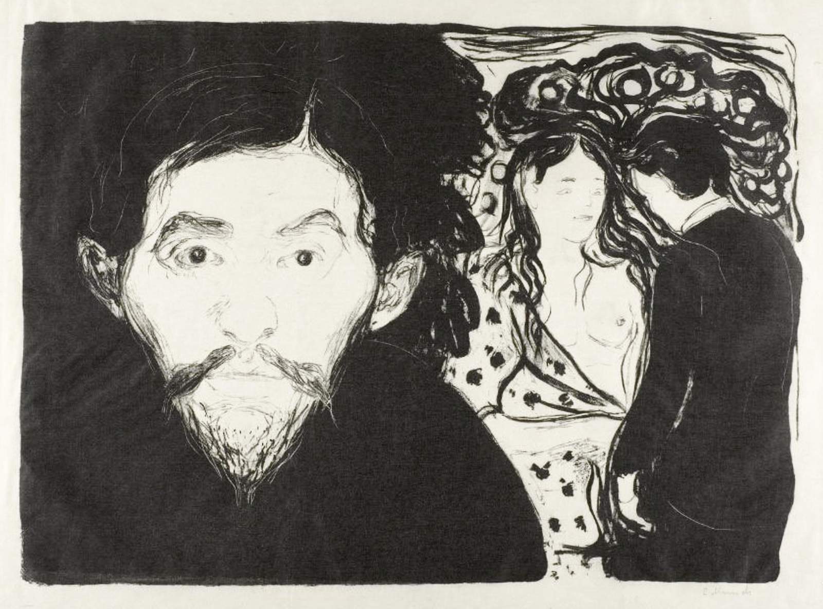 Intense Portrait & Figures Expressionist Wall Art