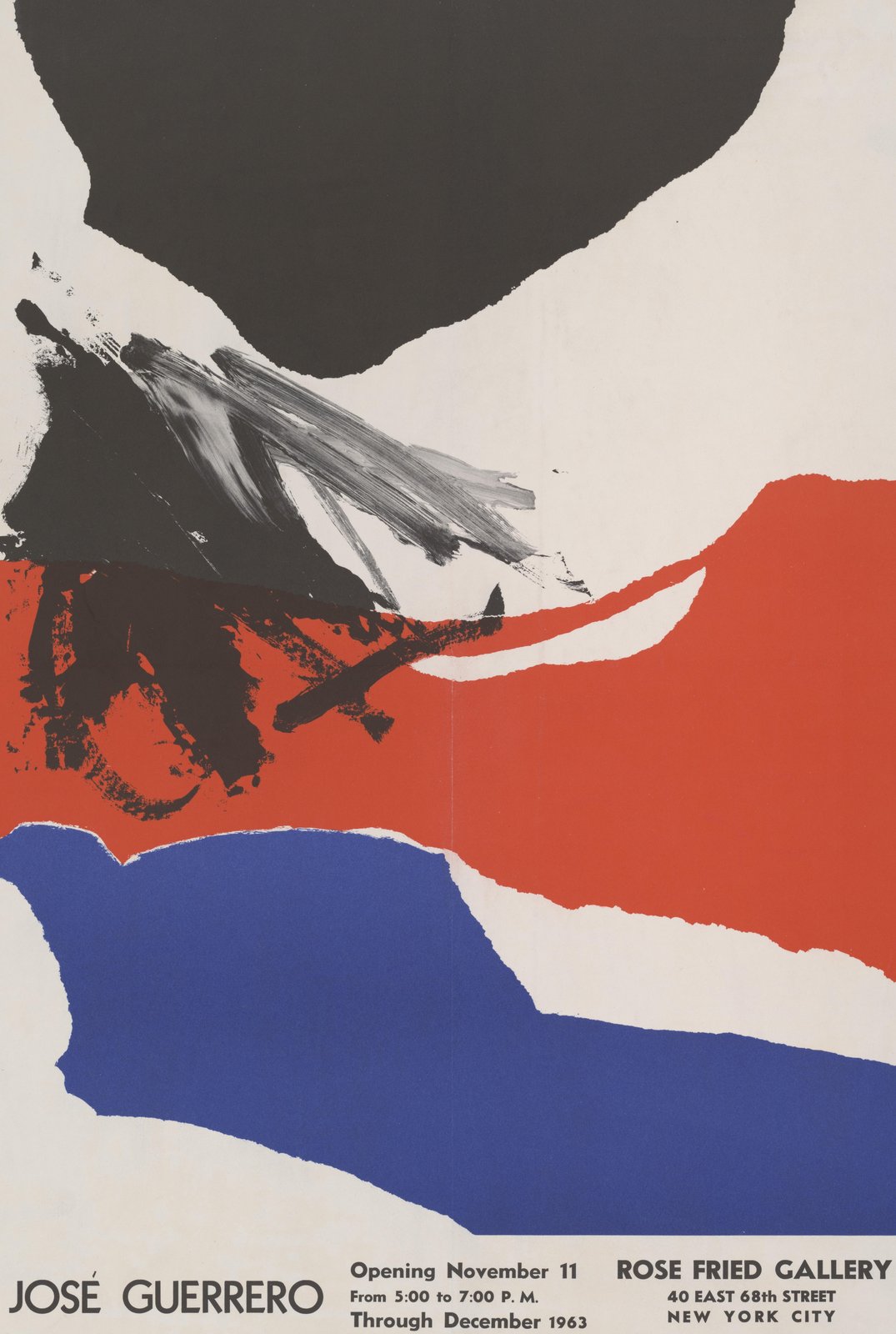 Bold Abstract Shapes Wall Art by Jose Guerrero