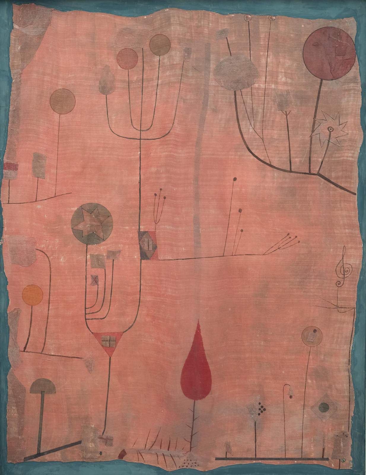 Whimsical Botanical Garden Wall Art