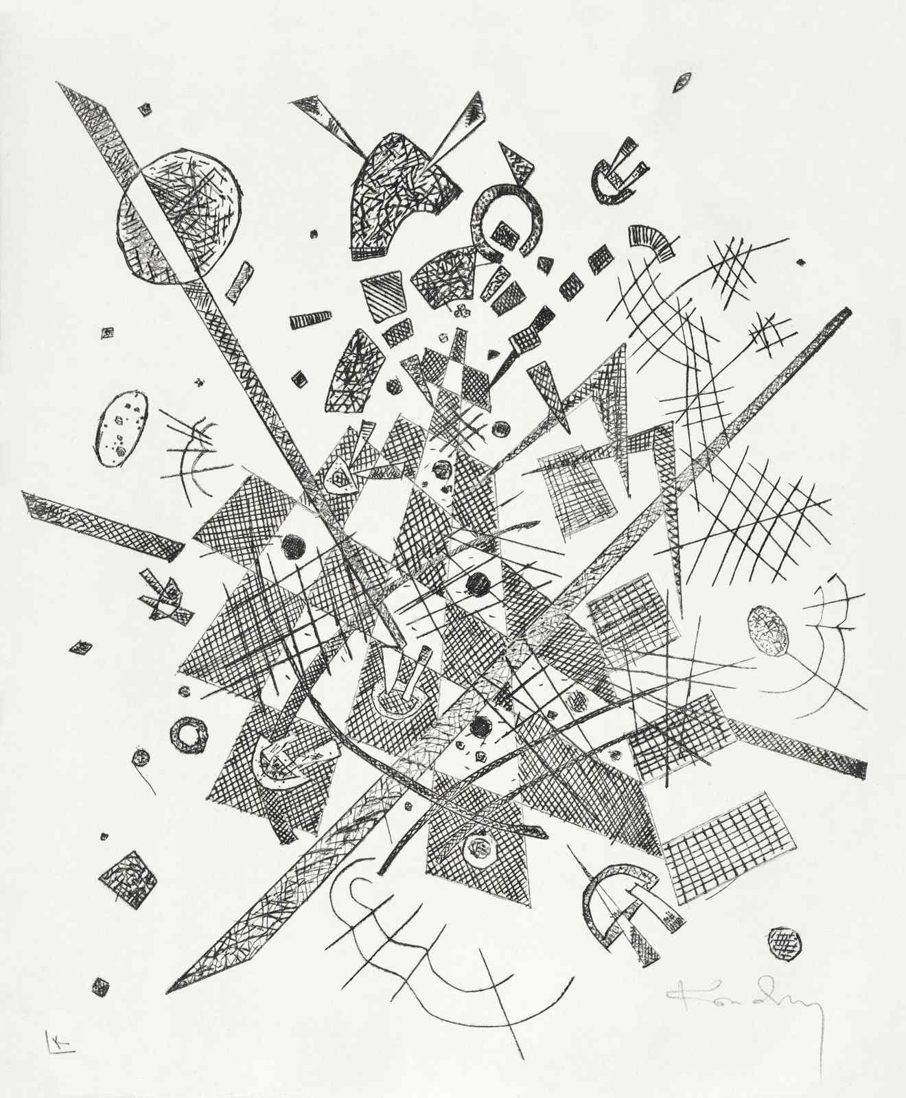 Abstract Geometric Wall Art - Modern Wall Art