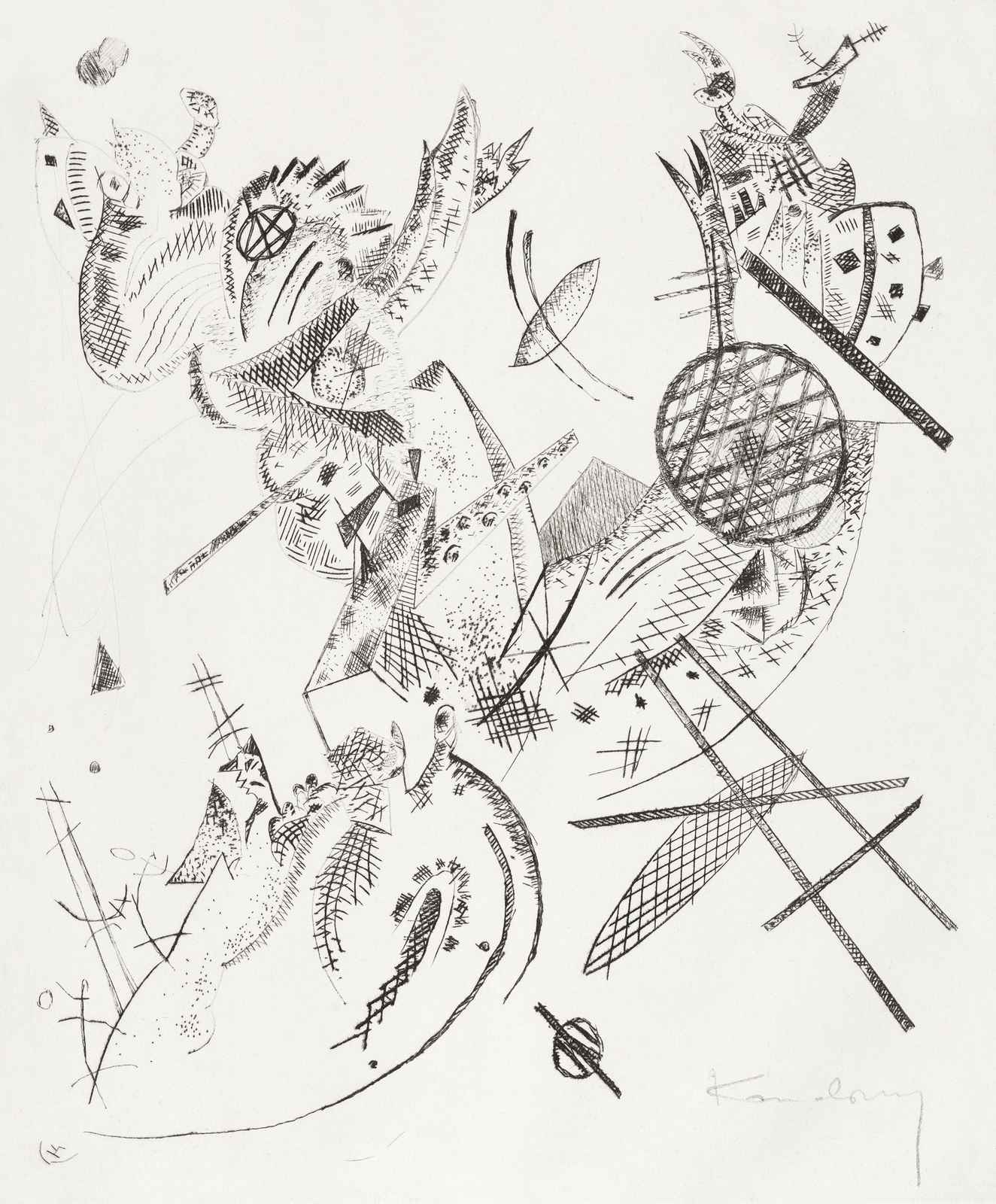 Abstract Line Art Wall Art - Modern Wall Decor
