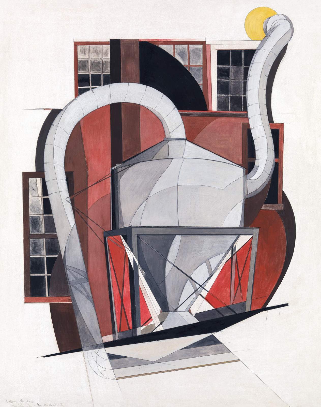 Modern Industrial Design Abstract Wall Art