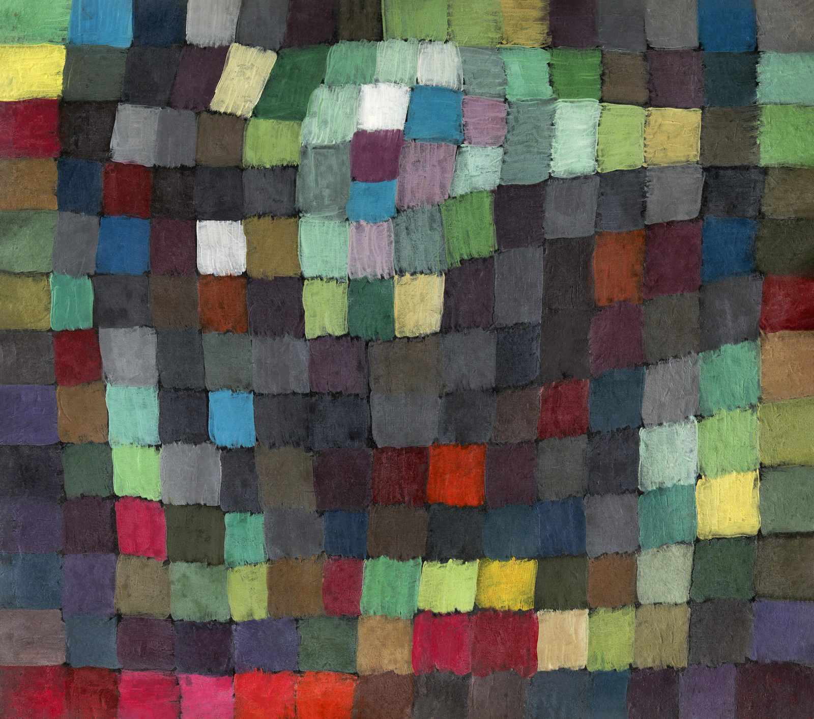 Abstract Squares Color Block Wall Art