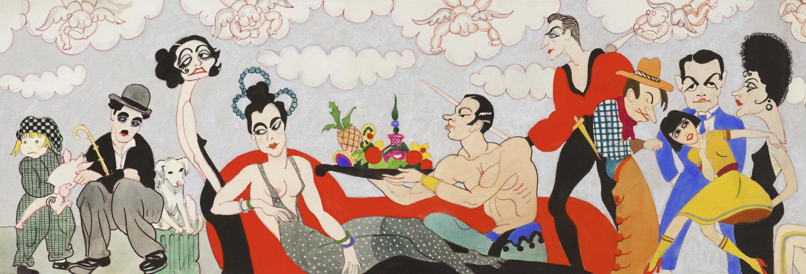 Vintage Cabaret Art Wall Art