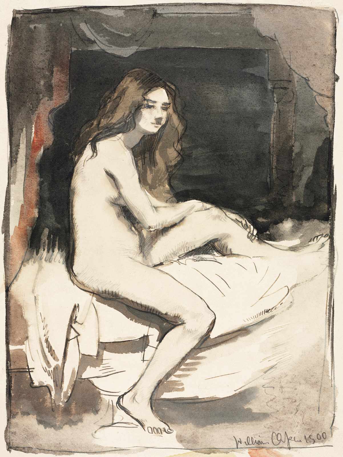Figure Study Woman Wall Art