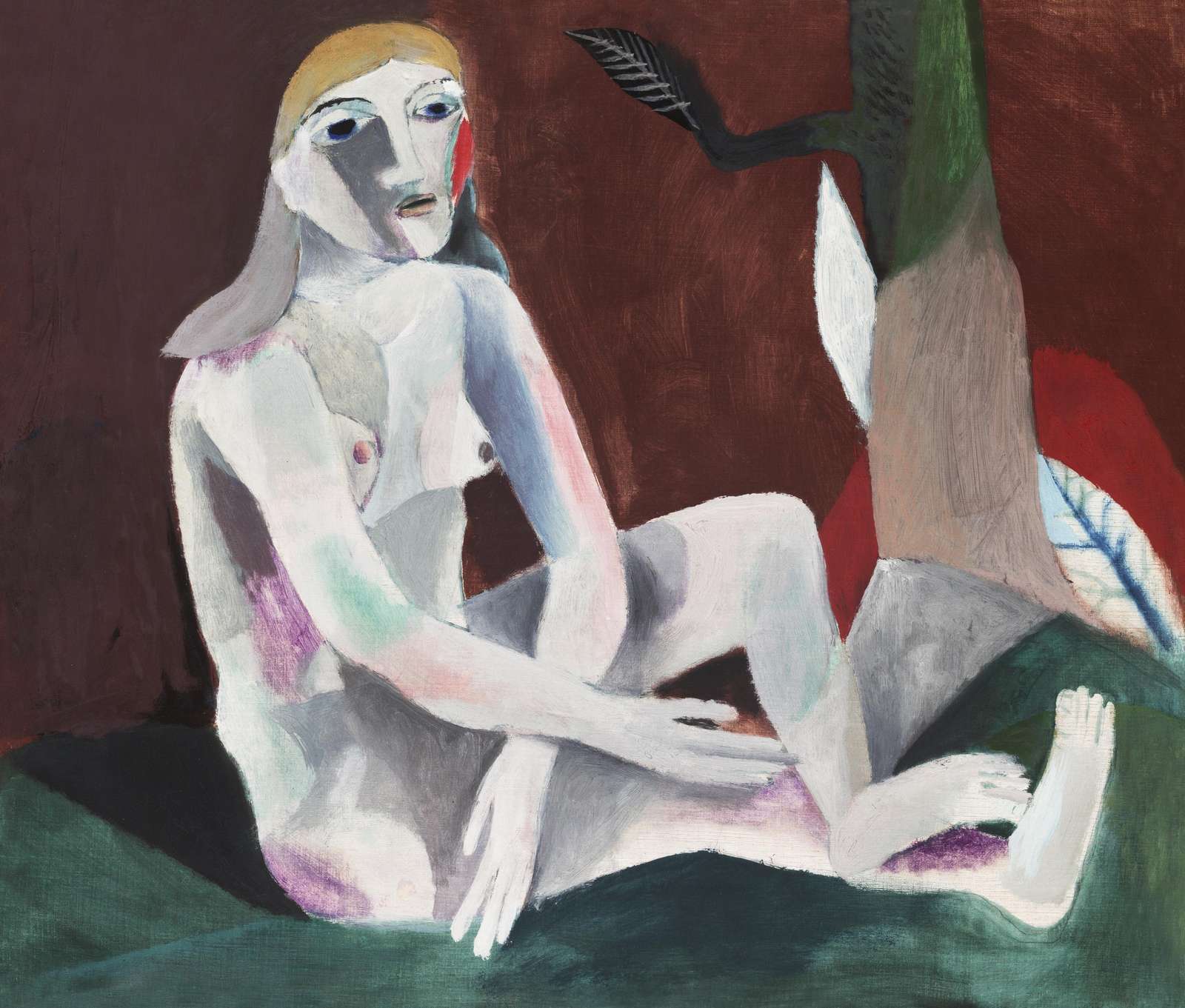 Figurative Nude Portrait Wall Art