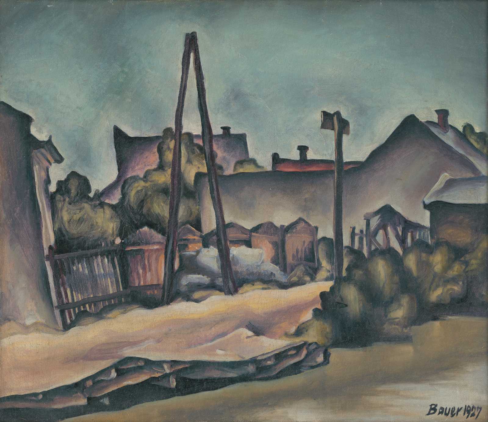 Urban Landscape 1927 Wall Art