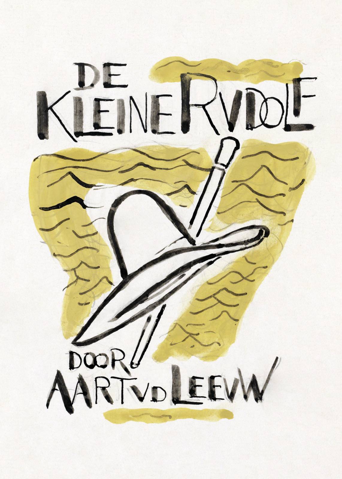 De Kleine Roodkapje Hand-Drawn Art Wall Art