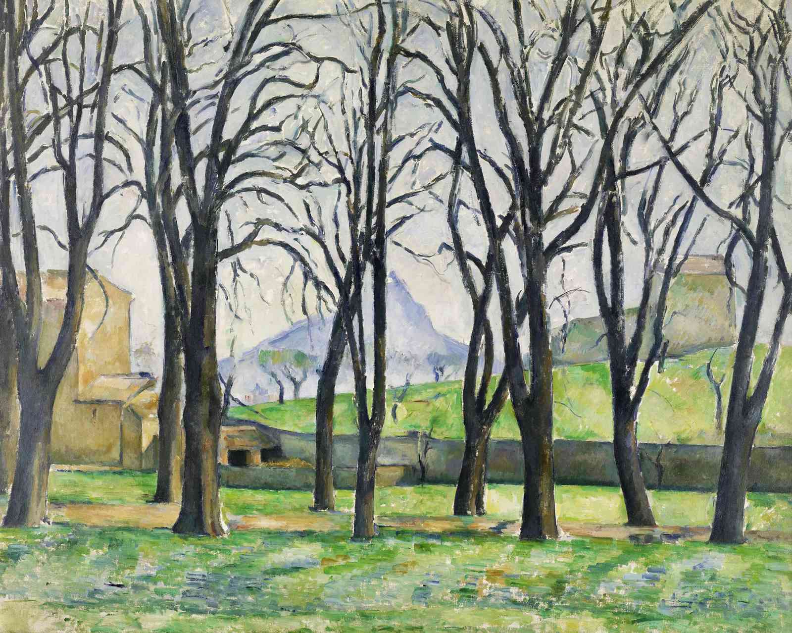 Impressionist Trees Landscape Wall Art