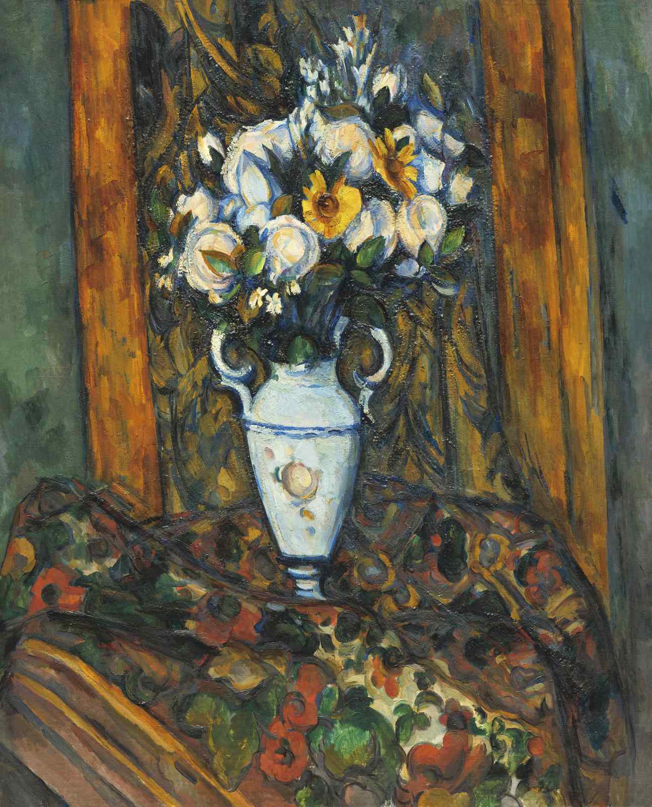 Vibrant Floral Still Life Wall Art