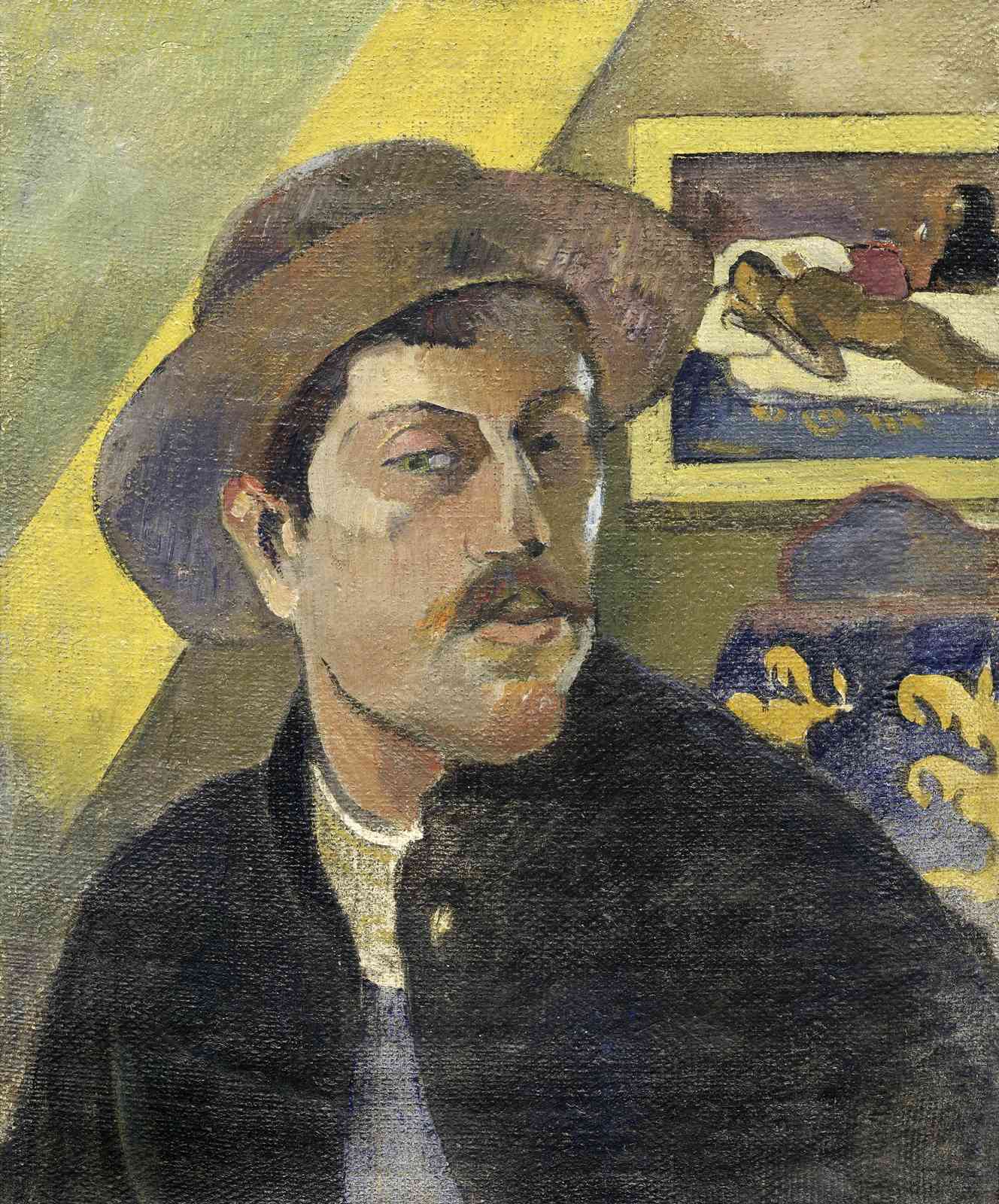 Post-Impressionist Self Portrait Wall Art