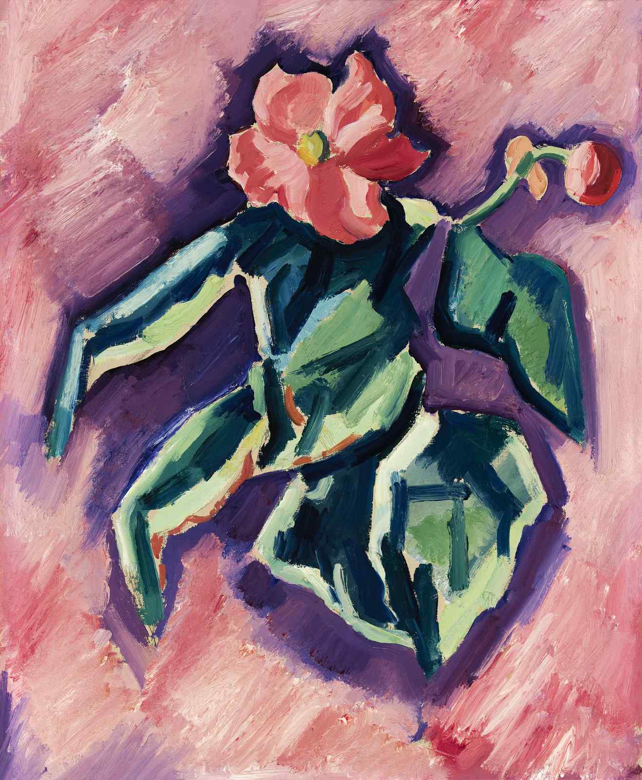 Abstract Floral Movement Wall Art